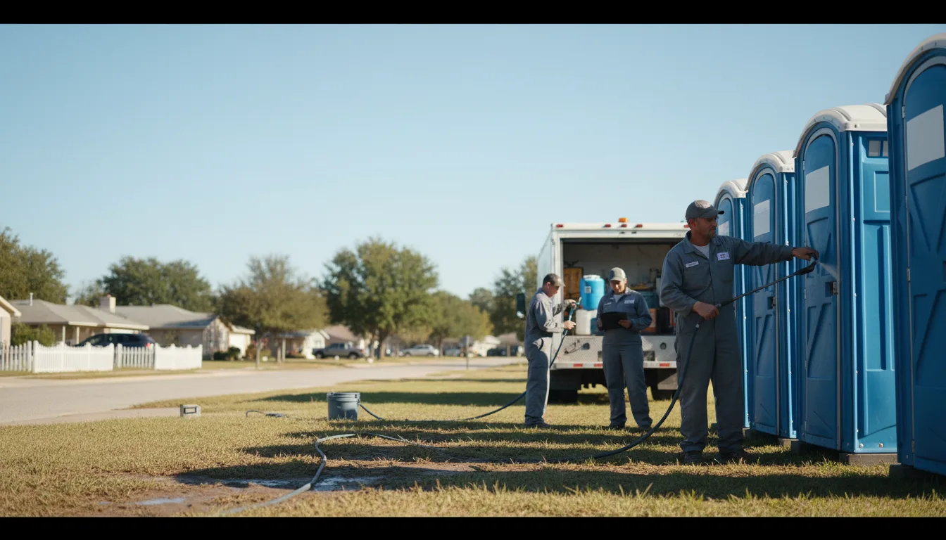 Long-Term Portable Toilet Rental in Rockland, DE near me